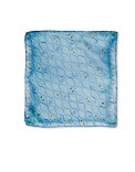 KLIMT - Conjunto corbata y pañuelo de seda de bolsillo pintado a mano - Regalo único - VACOMOLASEDA