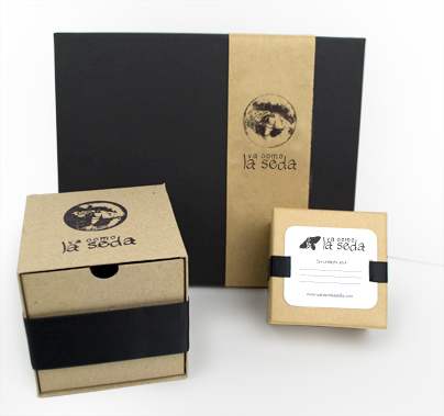 Packaging pañuelos, corbatas y tarjeta regalo VCLS